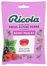 Ricola Mezcla Bayas bolsa de 19 unidades para consumo diario.