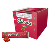 Ricola pastillas cereza, palito compacto para refrescar la garganta en cualquier momento