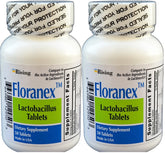 Rising Floranex, botella de 50 tabletas, soporte para salud intestinal cotidiana