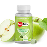 SaltStick FastChews: caja frontal, ideal para entrenamientos y rehidratación.