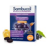 Sambucol pastillas garganta saúco negro y miel, alivio suave para la garganta