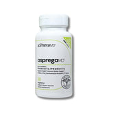 ScimeraMD Asprega: cápsula probiótica para equilibrio de la flora intestinal y bienestar diario.