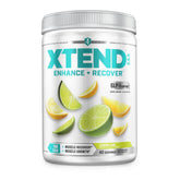 Xtend Scivation EAA + BCAA polvo sabor limón lima para hidratación durante el entrenamiento.