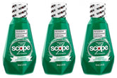 Scope Enjuague Bucal Clásico Menta: envase práctico para uso diario.