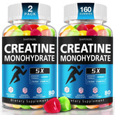 SHAPEINGIRL gominolas de creatina monohidrato en frasco para consumo diario.