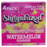 Gomita Shrumfuzed con melena de león y reishi para enfoque sostenido.
