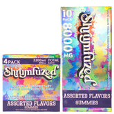 Shrumfuzed gomitas 8000mg con textura suave para energía diaria.
