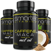 SmarterVitamins Píldoras de Energía: pack de 3 botellas para uso diario.