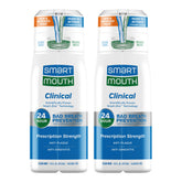 SmartMouth enjuague clínico con zinc, botella visible para higiene bucal
