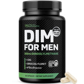 SMNutrition DIM 300mg botella: apoyo potencial al equilibrio hormonal masculino.