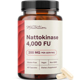 SMNutrition Nattokinase 4000 FU envase frontal para comprar con confianza.