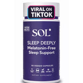 Sol Nutrition Sleep Deeply: botella de cápsulas para dormir profundamente naturalmente
