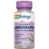 SOLARAY Andrographis Extracto 600 mg en botella: apoyo al sistema inmune.
