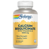 SOLARAY calcio-bisglicinato-capsulas-1000mg, soporte óseo diario.