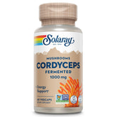 SOLARAY Cordyceps fermentado en cápsulas para energía sostenida