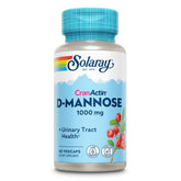 SOLARAY D-Mannose con CranActin: botella para posible apoyo urinario
