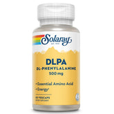 SOLARAY DL-fenilalanina en botella para uso diario y bienestar.
