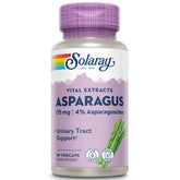 SOLARAY esparragos raíz cápsulas: apoyo diario para salud urinaria y digestiva.