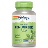 SOLARAY fenogreco cápsulas: suplemento herbal diario para bienestar general
