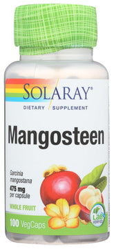 SOLARAY mangosteen envase de cápsulas para bienestar diario