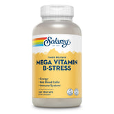 SOLARAY Mega Vitamina B-Stress: botella con cápsulas para energía y bienestar general