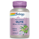 SOLARAY Olivo 250 mg, bote de cápsulas para el bienestar diario con extracto de hoja de olivo.