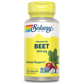 SOLARAY remolacha fermentada: cápsulas de 500 mg para energía sostenida