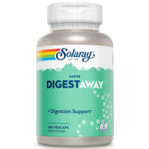 SOLARAY Super Digestaway frasco con etiqueta para apoyar la digestión diaria de proteínas, grasas y carbohidratos.