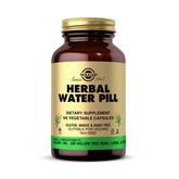 Solgar Herbal Water Pill: botella con cápsulas para uso diario.
