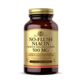 Solgar Niacina sin rubor 500 mg en frasco, consumo diario suave