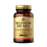 Solgar Selenium 200 mcg: botella para uso diario y almacenamiento fácil.