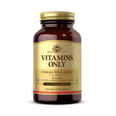 Solgar Vitaminas Solas, botella frontal: complemento vegetariano para uso diario.