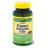 Somall Spring Valley tableta masticable de papaya para digestión suave