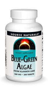 Source Naturals Alga Azul-Verde Klammath, botella fácil de usar para consumo diario