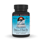 Source Naturals ArcticPure 850 mg Omega-3 cápsulas para aporte diario de ácidos grasos.