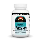 Source Naturals L-Arginina: botella de cápsulas para uso diario que apoya la circulación