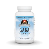 Tabletas Source Naturals Serene Science GABA de 750 mg para calma mental