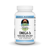 Source Naturals Omega 3 vegano en botella, apoyo diario de algas.