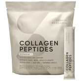 Sports Research Colágeno Peptides, botella para verter en bebidas, ideal para la rutina diaria.