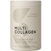 Sports Research polvo colageno multi para articulaciones y piel radiante