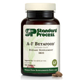 Standard Process A-F Betafood bottle pour supports daily biliary wellness
