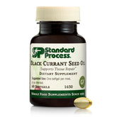 Standard Process Black Currant Seed Oil: cápsulas para apoyar el tejido y la rutina diaria.