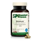 Standard Process Diaplex: botella y dosis diaria para soporte metabólico