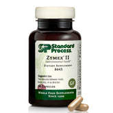 Botella de Zymex II de Standard Process, cápsulas para soporte digestivo diario.