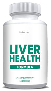 StarPass Labs Pure Liver Health en empaque, apoyo a la salud del hígado.
