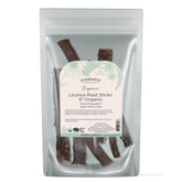 Starwest Botanicals Regaliz varitas 6 pulgadas para tés aromáticos y mezclas.