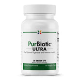 Stop Aging Now PurBiotic Ultra botella frontal, posible apoyo digestivo diario