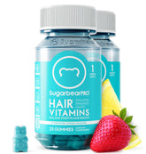 Gominolas SugarBearHair biotina 6000mcg para apoyo potencial de la salud capilar
