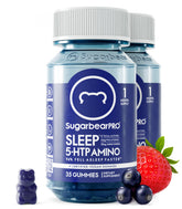 SugarBearHair gominolas para dormir con melatonina, inicio suave de la noche