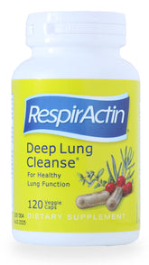 SUNFORCE HEALTH & ORGANICS cápsulas vegetales para limpieza profunda de pulmones